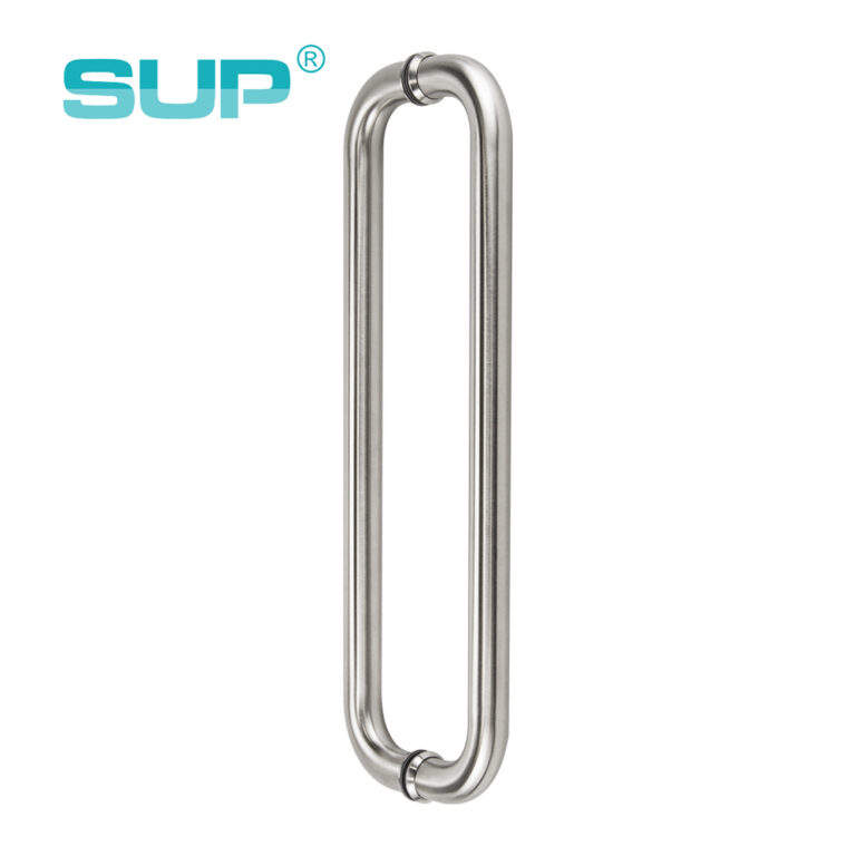 Porta doccia interna in acciaio inox maniglie a forma di O, maniglie delle porte in vetro, maniglie delle porte della doccia bathroo DH701B-450